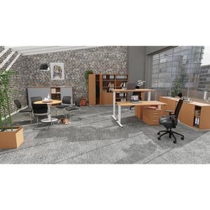 Produktbild für Aktenregal fm-Büromöbel endless, aus Holz