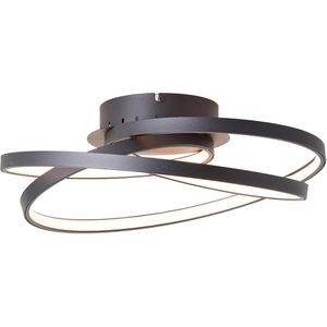 Produktbild für Deckenleuchte Brilliant Labyrinth, schwarz, LED