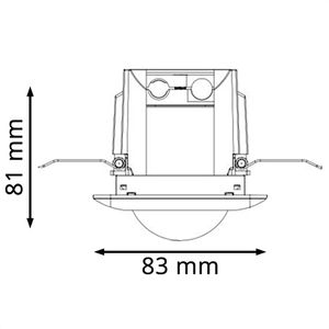 Produktbild für Bewegungsmelder B.E.G. Luxomat PD3N-1C-DE Micro