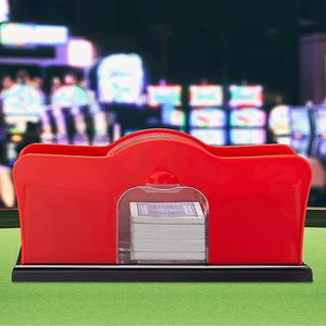 Produktbild für Kartenmischmaschine Relaxdays mit Kurbel