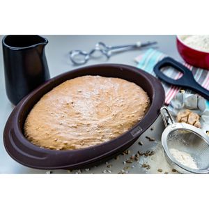 Produktbild für Backform Lurch FlexiForm Oval 85034, Brotbackform, aus Silikon