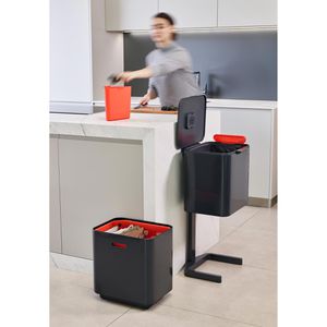 Produktbild für Mülleimer JosephJoseph Totem Compact 40 L, graphit