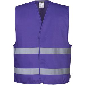 Warnweste Portwest Iona Weste F474, violett