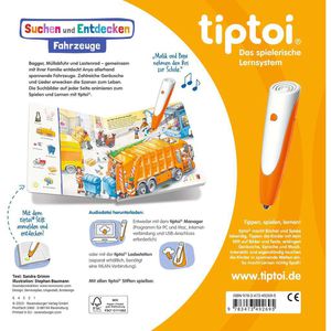 Produktbild für Spielbuch tiptoi Suchen und Entdecken, Fahrzeuge