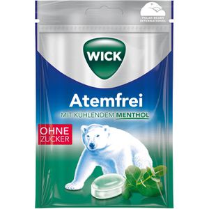 Produktbild für Kräuterbonbons Wick Atemfrei Eukalyptus