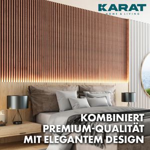Produktbild für Akustikpaneel Karat Eiche dunkel
