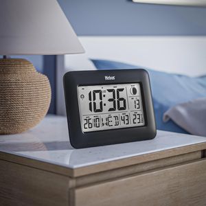 Produktbild für Wanduhr Mebus 46732, Kunststoff, digital, Funkuhr