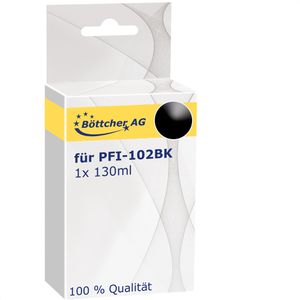 Produktbild für Tinte Böttcher-AG für Canon PFI-102BK
