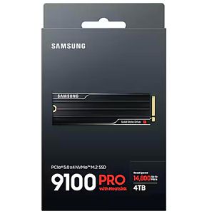 Produktbild für Festplatte Samsung 9100 Pro Heatsink MZ-VAP4T0CW