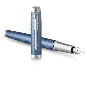 Produktbild für Füller Parker IM Premium Blue Grey C.C., Feder F