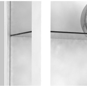 Produktbild für Glasvitrine VCM Udina, hängend