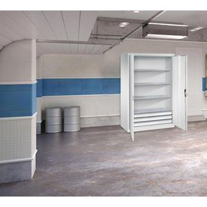 Produktbild für Werkzeugschrank CP-Möbel 8932-503, aus Metall, lichtgrau