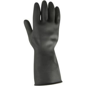 Produktbild für Chemikalienschutzhandschuhe Thor Black Heavy Duty