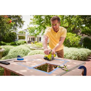 Produktbild für Tauchsäge Ryobi R18MMS-0 ONE+, Handkreissäge Akku