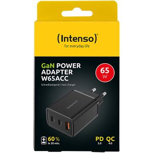 Produktbild für USB-Ladegerät Intenso Power Adapter W65ACC, 65 Watt