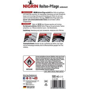 Produktbild für Gummipflege Nigrin 74075, Reifen-Pflege