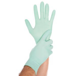 Produktbild für Einmalhandschuhe Franz-Mensch Safe Light, grün, 100 Stück