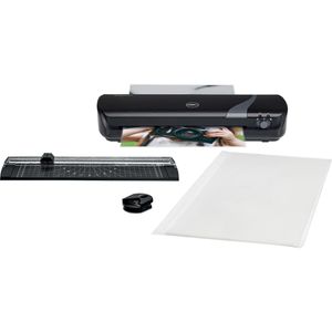 Laminiergerät GBC Inspire+ 4in1-Set, mit 2 Rollen, schwarz, A4