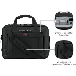 Produktbild für Laptoptasche Wenger Prospectus, 653721, schwarz