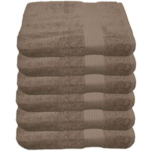 Handtuch Julie-Julsen walnuss, 50 x 100 cm