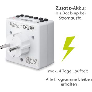Produktbild für Zeitschaltuhr Goobay 93256, digital