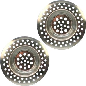 Abflusssieb Böttcher-AG Metall, Ø 7 cm, 2 Stück