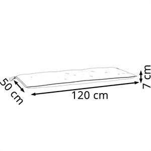 Produktbild für Auflage vidaXL 361679, aus Oxford-Gewebe