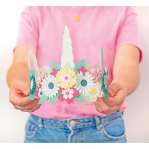 Produktbild für Bastelset Folia 23307 Kinderkronen Märchen