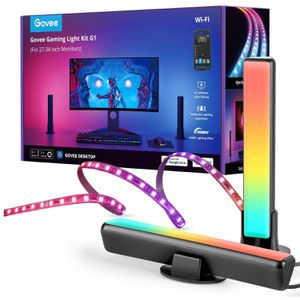 Tischlampe Govee RGBIC TV Light Bar, schwarz, LED