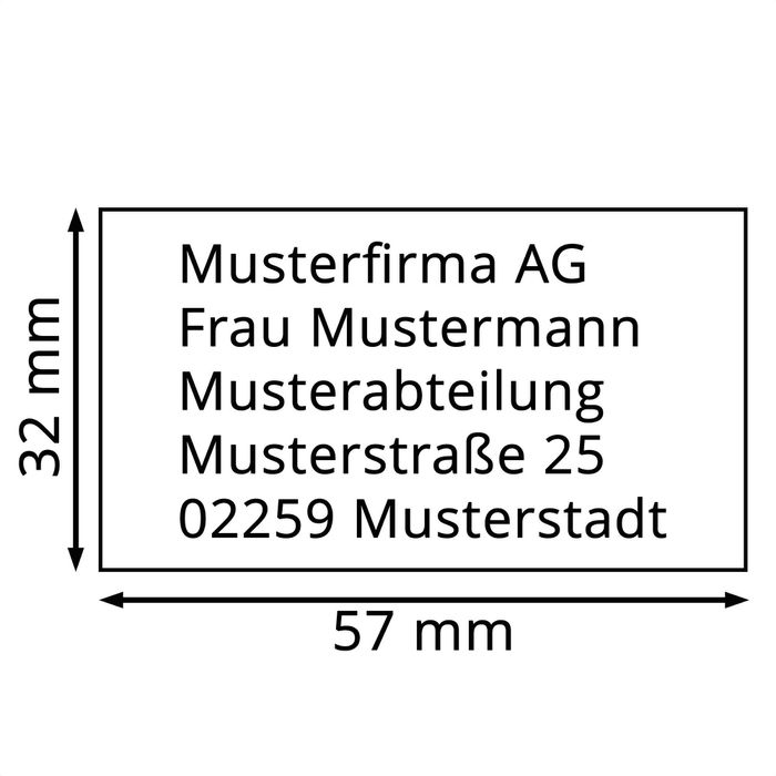 Etichette Adesive Permanente Per DYMO DM-11354 S0722540 57mm*32mm - Foto 2