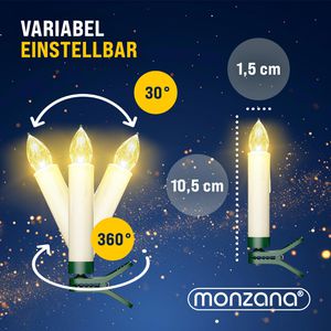 Produktbild für Christbaumkerzen Monzana 105264