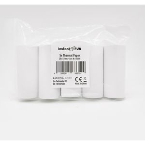 Produktbild für Kinderkamera-Thermopapier Easypix InstantFUN 55600, weiß