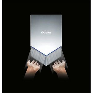 Produktbild für Händetrockner Dyson Airblade V HU02, Jet-Luftstrom, weiß