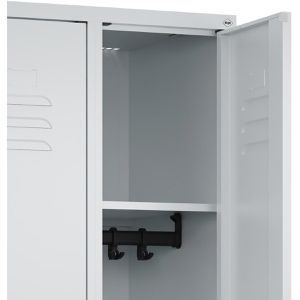 Produktbild für Spind CP-Möbel Classic PLUS, lichtgrau