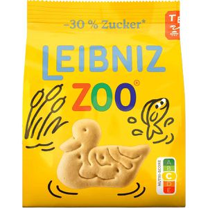 Produktbild für Kekse Leibniz Zoo -30% Zucker