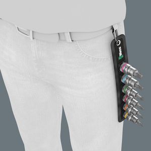 Produktbild für Schraubendreher-Einsatz Wera Belt C 3 HF, 6-teilig
