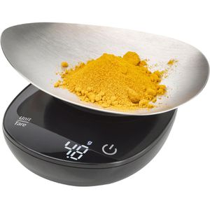 Produktbild für Küchenwaage Caso FinoCompact, Schüssel &amp; Tara-Funktion, 0,1 g