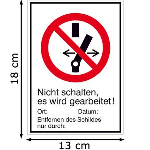 Produktbild für Hinweisschild SafetyMarking Kunststoff