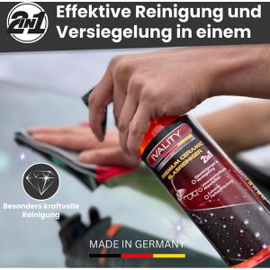 Produktbild für Scheibenreiniger IVALITY Keramik 2in1 mit Scheibenversiegelung