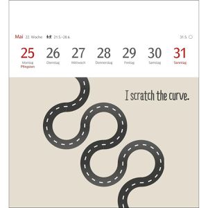 Produktbild für Abreißkalender Harenberg Now I know how the rabbit runs