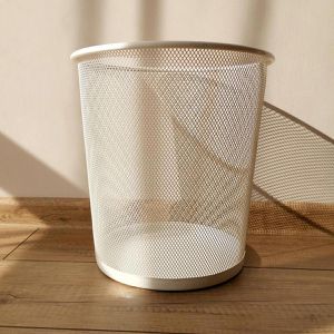 Produktbild für Papierkorb Leviatan 110062, weiß