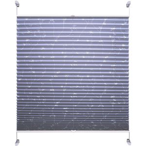 Plissee Liedeco Ranke, Klemmfix, grau