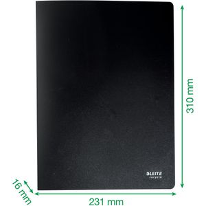 Produktbild für Sichtbuch Leitz 4677-00-95, recycle, aus PP, A4