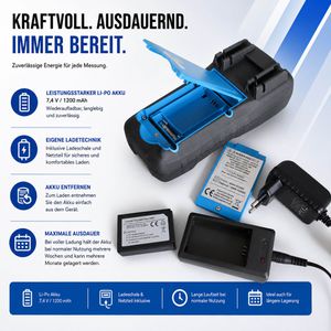 Produktbild für Multimeter PeakTech P 3455, digital, TRMS