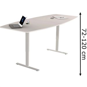 Konferenztisch Kerkmann Move 3, 3060, weiß