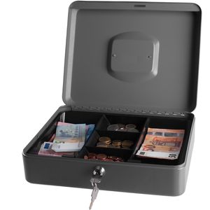 Produktbild für Geldkassette Pavo 8008704, mit Zylinderschloss