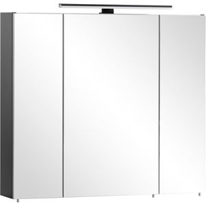 Produktbild für Spiegelschrank Schildmeyer Malte 155781, schwarz