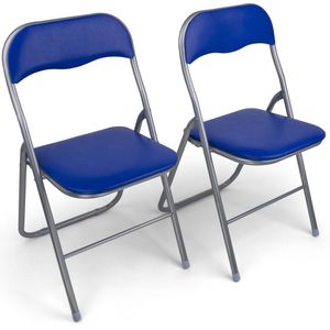 Klappstuhl Haest ST-HA-PVC, blau