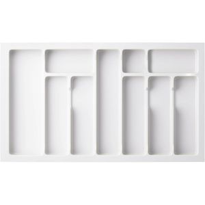 Produktbild für Besteckkasten Sossai Divio, weiß, aus Kunststoff