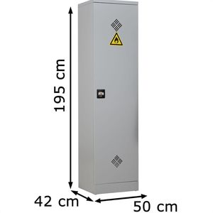 Produktbild für Umweltschrank G-Office CSC.1950, lichtgrau